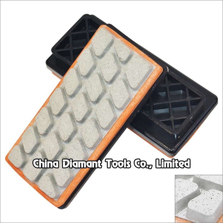 Diamond fickert abrasives for ceramic polishing - resin bond porous technology