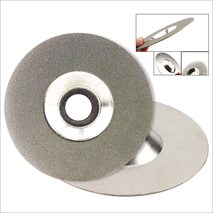 Electroplated diamond grinding cup wheels bowl shape discs
